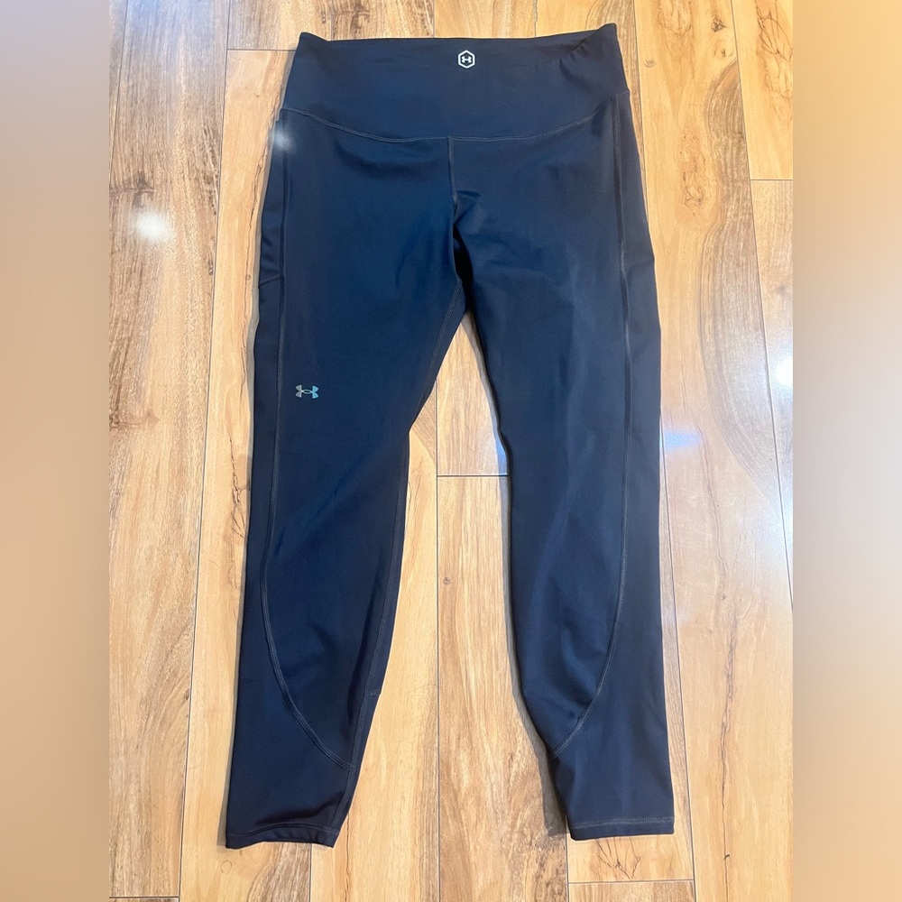 Under Armour Celliant RUSH leggings w/back/side pocket Size XL blk